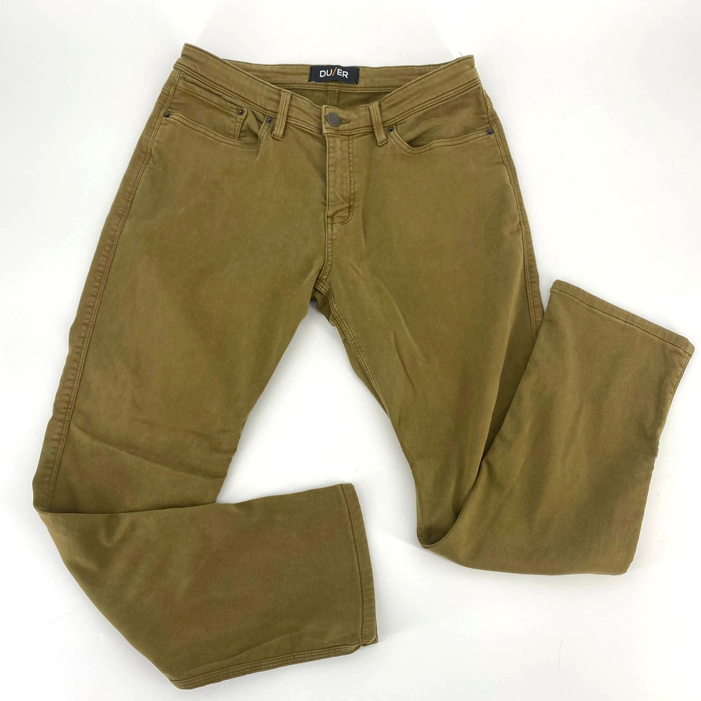 DU/ER Men's Slim Fit Jeans - Tan